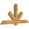 Ekena Millwork Kennewick Rough Sawn Timber Gable Bracket, Western Red Cedar, 72"W x 36"H x 4"D x 6"F, 12/12 Pitch GBW072X36X0406KEN00RWR - alternate 3